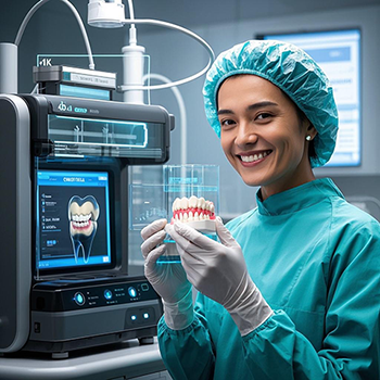 成都義齒廠家數字化生產流程 盛泰齒科技術有限公司先進義齒加工設備