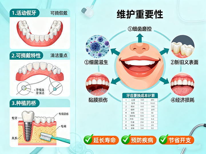 義齒維護全攻略：延長假牙壽命，守護口腔健康的必備指南 | 成都義齒廠家