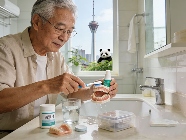 成都義齒廠家教你正確維護(hù)假牙：延長(zhǎng)使用壽命的關(guān)鍵步驟